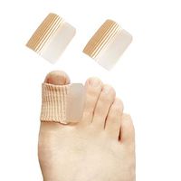 Fabric Toe Separators,Gel Toe Separators,Hallux valgus orthosis Big toe orthoses, corns toes set，1 PAIR