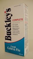 BUCKLEY'S Original 'COMPLETE' Syrup for COUGH Large 250 ml Size