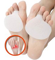 Ball of Foot Cushions Gel Pad Mortons Neuroma Forefoot Pads Rapid Foot Pain Relief-Metatarsal Pads (Women and Men,2 pcs)
