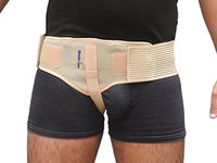 Wonder Care- Inguinal Hernia Support Truss for Single Inguinal or Sports Hernia with one Removable Compression Pads & Adjustable Groin Straps Surgery & Injury Recover A-103 Right-XL