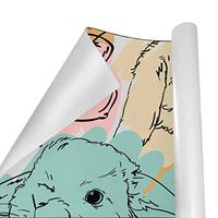 Gift Wrapping Paper Roll Cute Colorful for Birthday,Holiday,Wedding,Baby Shower Gift Wrap - 3Rolls - 58inch x 23inchPerRoll