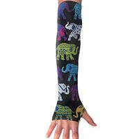 Black Elephants UV Protection, Compression & Cooling Arm Sleeves For Cycling/Golf/Basketball/ Other Sports