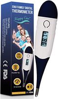 Oral Thermometer for Fever Quick 10 Second Reading for Basal Rectal Armpit Underarm Temperature Clinical Grade Fever Detection for Baby Infant Kid Babies Children Adult Pet (Blue)