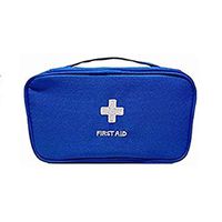 Zhangmeiren Outdoor Portable First aid kit Medical Drugs Travel Storage Bag Wild Survival Emergency Medical kit Home (Color : Blue)