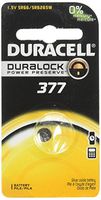 Duracell Watch And Electronic Battery 1.5 V Model No. 377 Carded (Pack of 2)