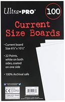 Ultra Pro Current Size Boards, 6.75 X 10.5 (100 Count Pack)