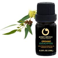 KOKO AROMA Organic Eucalyptus Essential Oil (10mL) (Organic Eucalyptus)