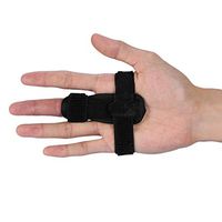 Trigger Finger Splint, Adjustable Support Brace with Hook&Loop Tape for Straightening Curved Deformation Correction