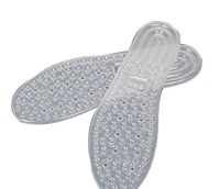 Gentle Meow Sports Insole Athletic Shoe Pad Cushion Insole Elasticity(Transparent White),A