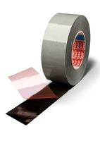 Tesa TE456319 Gray Silicone Coated Wrapping Tape, 1" Wide x 9 yd