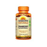 Sundown Naturals Super Cranberry 8400 mg Plus Vitamin D3 1000 IU, 150 Softgels (2 Pack)