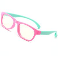 SHEEN KELLY Kids Blue Light Blocking Computer Glasses Anti Eyestrain UV Frame Eyewear Non Prescription Lens Age 3-10 Boys Girls