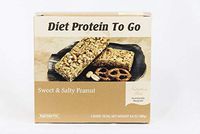 Sweet and Salty Peanut Bar for Weight Reduction 7 bar Count 10 Grams of Protein