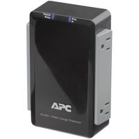 APC P4V Wall-Mount Surge Protector with Coaxial Protection (4 Outlet) Computers, Electronics, Office Supplies, Computing
