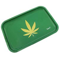 Lionhead Full Size Rolling Tray – 12” x 8" Tray (Green)