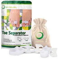 Bunion Corrector - Orthopedic Bunion Corrector for Big Toe - Toe Separators Help Provide Bunion Relief - Straightens Toes - Soft Medical Grade Gel - Comfortably Worn with Or Without Shoes