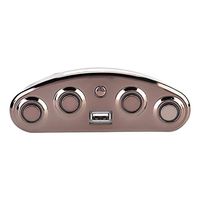 Yosooo 5 Button Recliner Round Hand Controller, Electric Sofa Handset with 5 Pin Plug Fixed Power Recliner Switch or Lift Chair Blue Light Smart Home Appliance