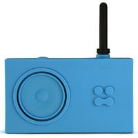 Lexon Tykho Rubber Radio Light Blue