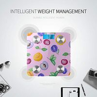 Bluetooth Weight Scale Bluetooth Cartoon Cute Sour Sweet Snacks Plum Bath Scale Body Fat Body Fat Composition Monitor Analyzer with Smartphone App for Body Management-396 Lbs