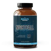 Natural Sleep Aid - Non-Habit Forming Vegetarian Sleeping Pills - Herbal Complex with Melatonin, 5-HTP, L-Theanine, GABA, Magnesium - 60 Veggie Capsules - Sleep Support Supplement (Full 30-Day Supply)