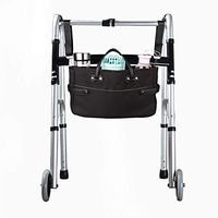 Large Capacity Walker Bag, High Quality Oxford Folding Walker Basket Organizer Pouch Tote for Any Walker Style Rollator and Wheelchair, Essentials for Elderly,Seniors, Handicap and Disabled