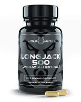 Longjack 500 | Tongkat Ali Root Extract 500mg | AKA Longjack, Eurycoma Longifolia, Malaysian Ginseng | 30 Day Supply