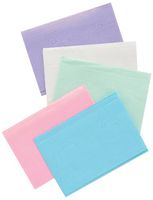 NEW! DEFEND 3-Ply Patient Dental Bibs/Lap Cloths 500 per case! MAUVE