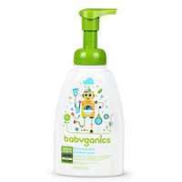 Babyganics Foaming Dish Soap, Pump Bottle, Fragrance Free, 16oz, 26 FF - 16 oz, Packaging May Vary