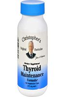 Christopher's Thyroid Maintenance - 485 mg - 100 Vegetarian Capsules