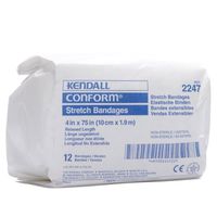 Curity Gauze Roll Bandage Non Sterile 4'' 12/pkg