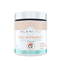 Alani Nu Pre Workout Energy Powder for Men & Women, Pre-Workout Supplement w/30 Servings, 10.89 OZ, 303 G… (Hawaiian Shaved Ice)