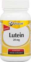 Vitacost Lutein 20 mg with Zeaxanthin Featuring FloraGlo Lutein - 60 Softgels