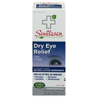 Similasan Dry Eye Relief Sterile Eye Drops 0.33 Ounce (Value Pack of 4)
