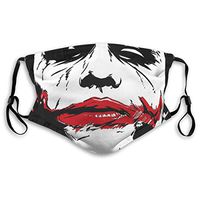 2 Pack Joker Chaos and Disobey PM2.5 Non-Medical Face Cover with Replaceable Filter Elements