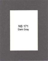 Pack of 50 8x10 Dark Gray Picture Mats Mattes with White Core Bevel Cut for 5x7 Photo + Backing + Bags