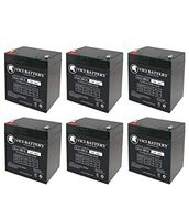 VICI Battery VB5-12 - 12V 5AH UPS Backup Battery Replaces Jolt SA1250-6 Pack Brand Product