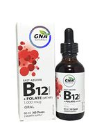 GNA Natuals Vitamin B12 with Folate Vegan Friendly Liquid