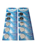 Eunicell 20 X CR2032 DL2032 5004LC CR 2032 Lithium Battery Car Key Fob Cells by Eunicell