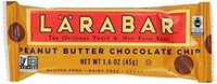 LARABAR Fruit & Nut Food Bar, Peanut Butter Chocolate Chip, Gluten Free 1.6 oz Bars (Pack of 16) by Larabar [Foods]