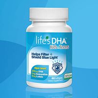 Life’s DHA Kids & Teens with Lutein – Helps Filter & Shield Blue Light – Daily Supplement  to Support Eye Health and Brain Health - 60 Softgels