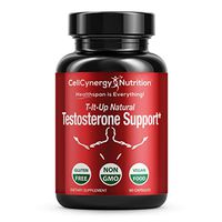 Natural Testosterone Booster Vitamins for Men - Energy, Metabolism and Muscle Supplement 90 Capsules
