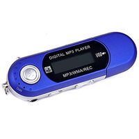 Elever USB WMA MP3 Music Player With LCD Screen Earbud For TF Card/Micro SD