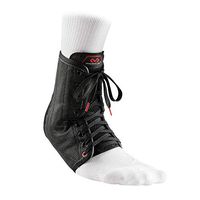 McDavid Level 3 Ankle Brace Lace-Up with Stays, XX-Small, Black