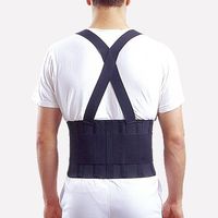 Therapist’s Choice® Industrial Double Pull Back Support with Shoulder Straps (Medium (28"-39" Waist, If You're Close to 37"+ Then Size up to Large for Best fit))