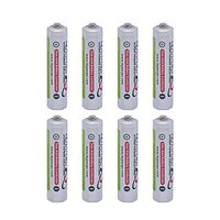 HYPERPS AAA Size Battery Placeholder Conductor Fake Dummy Battery Setup Shell(8-Pack)
