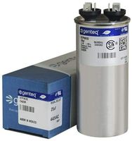 GE Genteq Round Capacitor 25 uf MFD 440 Volt Z97F9632 97F9632