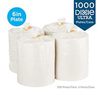 Dixie Ultra 5.8"Heavy-Weight Paper Plates by GP PRO (Georgia-Pacific), Pathways, SXP6PATH, 1,000 Count (250 Plates Per Pack,  4 Packs Per Case)