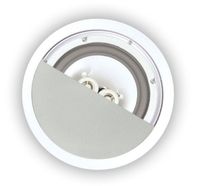 OSD Audio 8" Weatherproof In-Ceiling Single Stereo - Dual Tweeter Speaker - ICE800TTWRS
