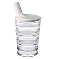 Maddak Sure Grip Cup with Lid, Clear (745910000)