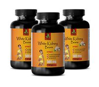 carb blockers Weight Loss for Women - White Kidney Beans Extract 500MG - Pure and Potent Ingredients - Weight Loss Natural Vitamins - 3 Bottles (180 Capsules)